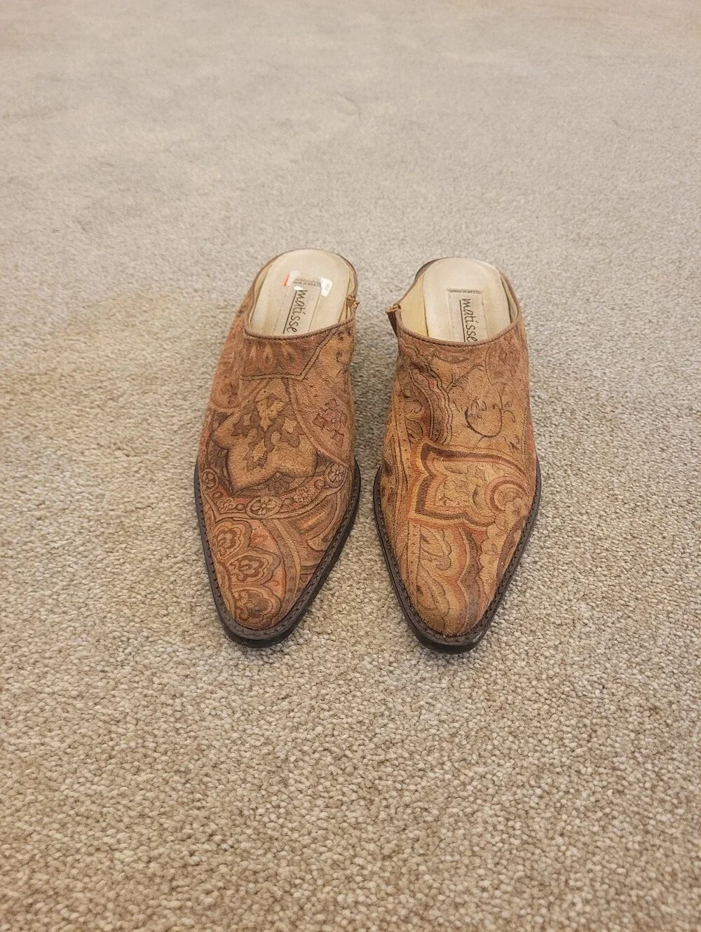 Free People Matisse Suede Mules Size 6